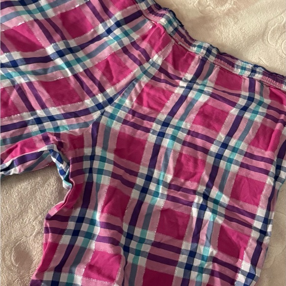 Victoria's Secret Plaid Bottoms in Pink and Blue - Picture 7 of 7